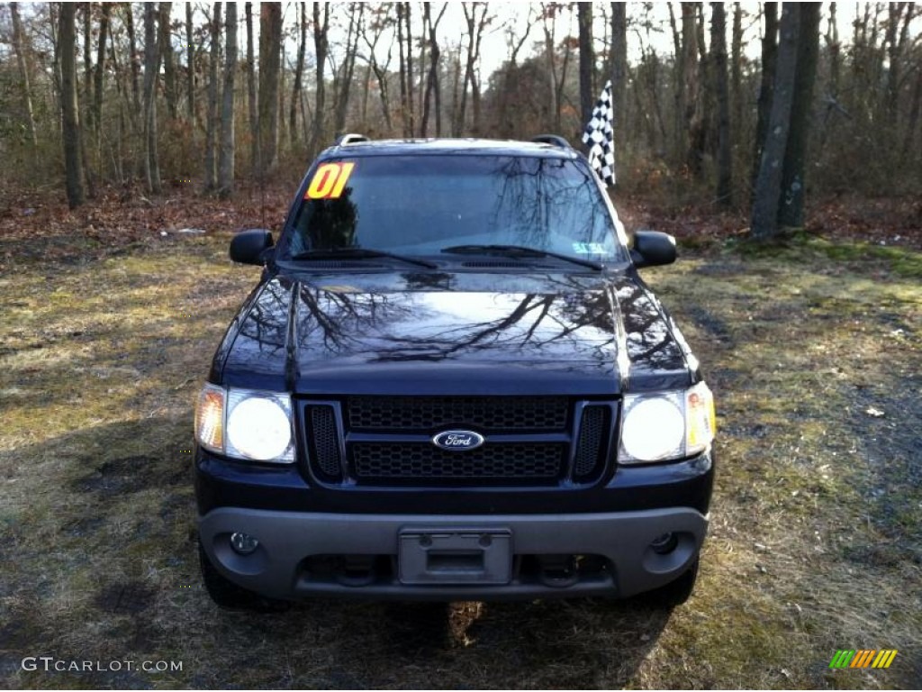 2001 Explorer Sport 4x4 - Deep Wedgewood Blue Metallic / Dark Graphite photo #2