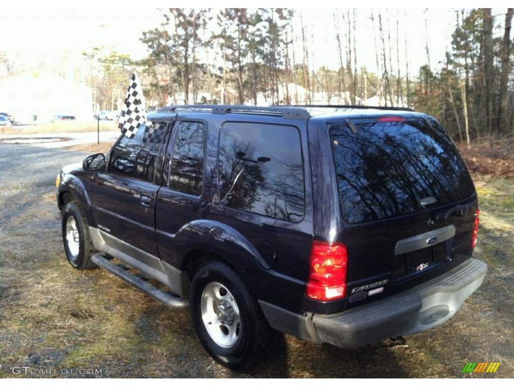 2001 Explorer Sport 4x4 - Deep Wedgewood Blue Metallic / Dark Graphite photo #5