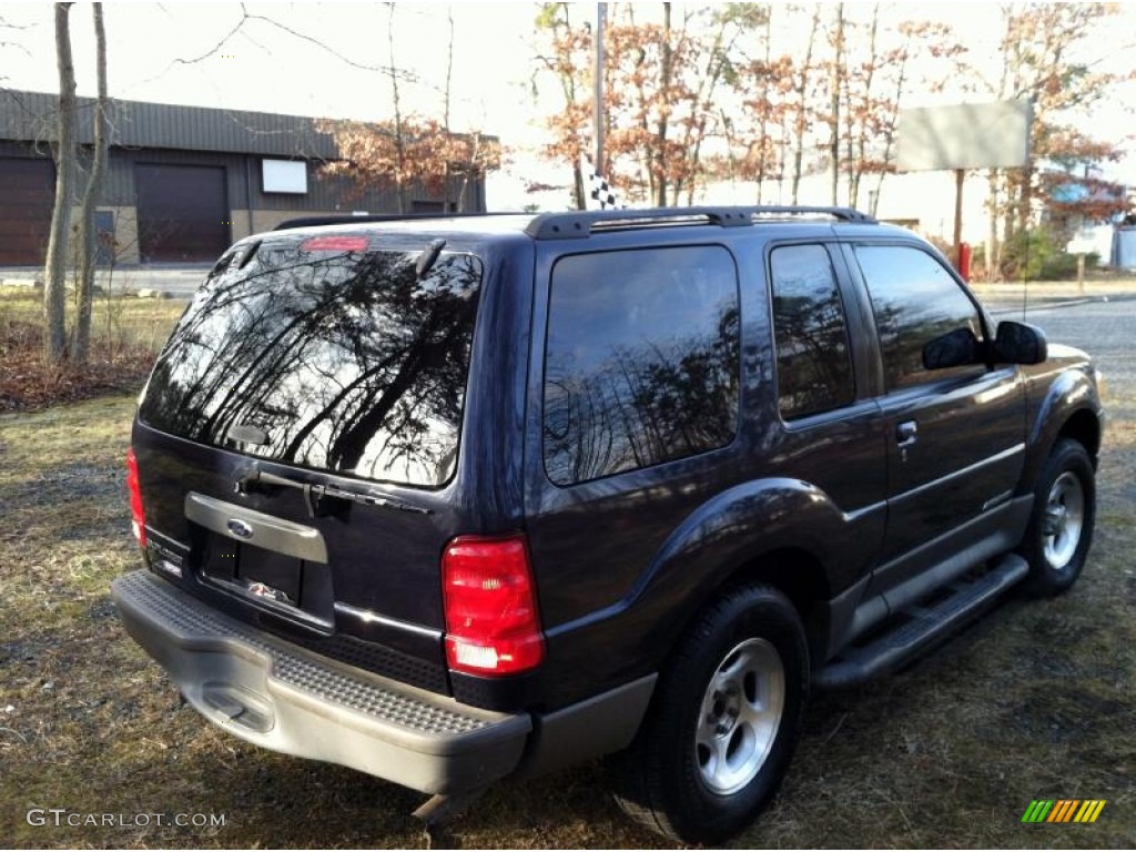 2001 Explorer Sport 4x4 - Deep Wedgewood Blue Metallic / Dark Graphite photo #7