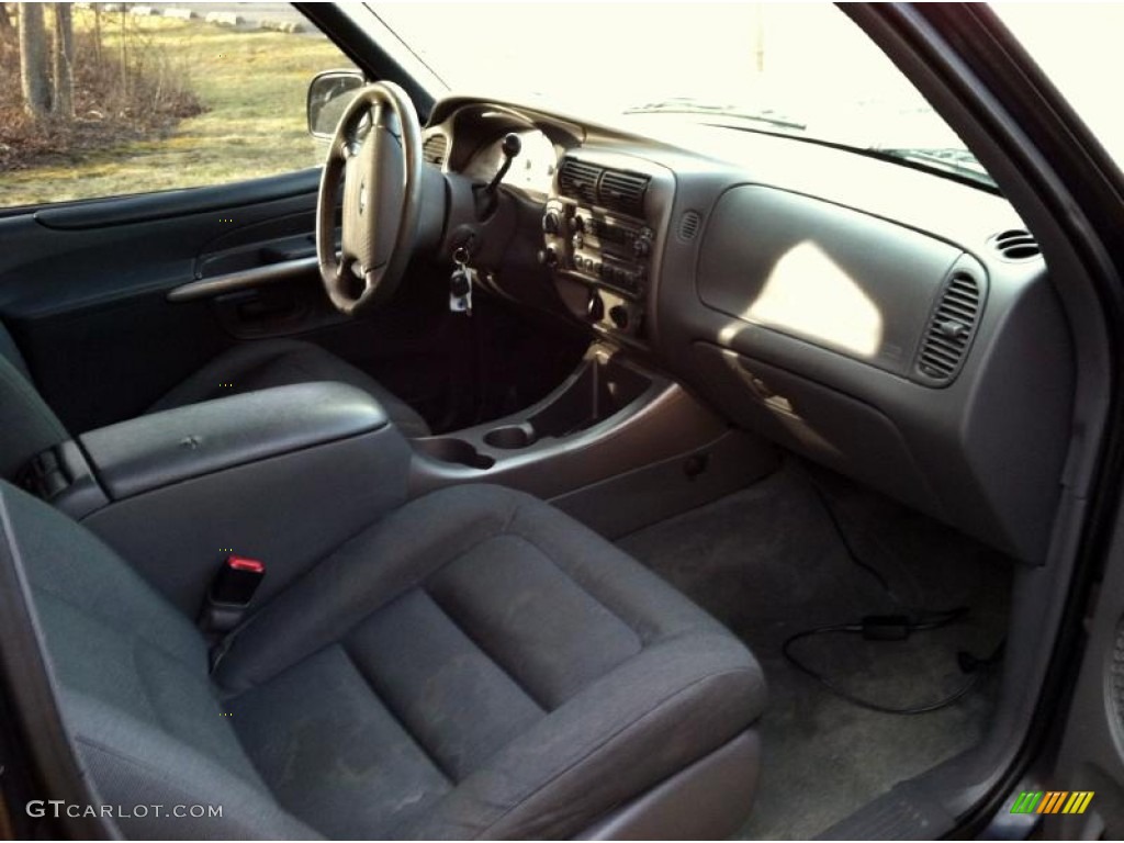 2001 Explorer Sport 4x4 - Deep Wedgewood Blue Metallic / Dark Graphite photo #16