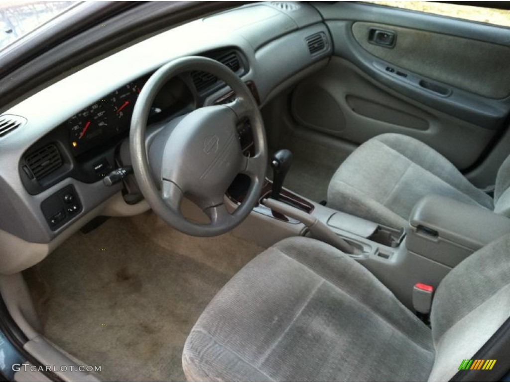 2001 Altima GXE - Opal Blue Metallic / Dusk photo #11