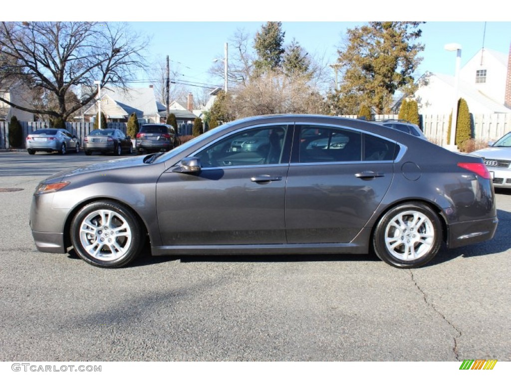 2011 TL 3.5 - Grigio Gray Metallic / Ebony Black photo #6