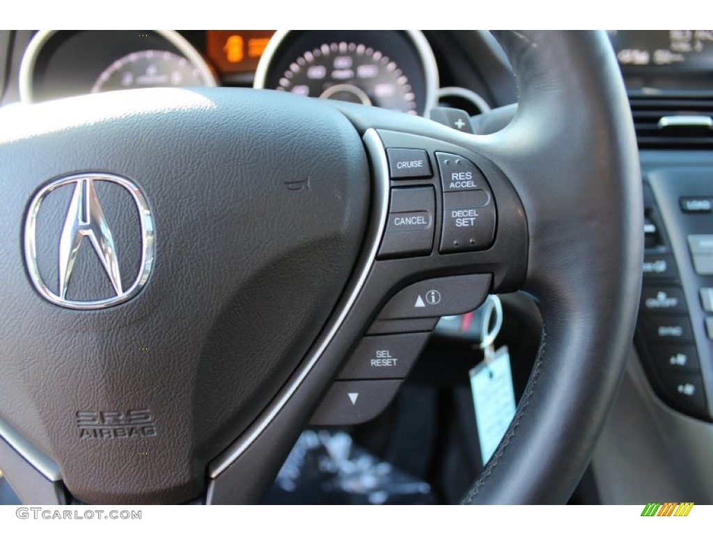 2011 TL 3.5 - Grigio Gray Metallic / Ebony Black photo #16