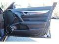 2011 Acura TL Ebony Black Interior Door Panel Photo