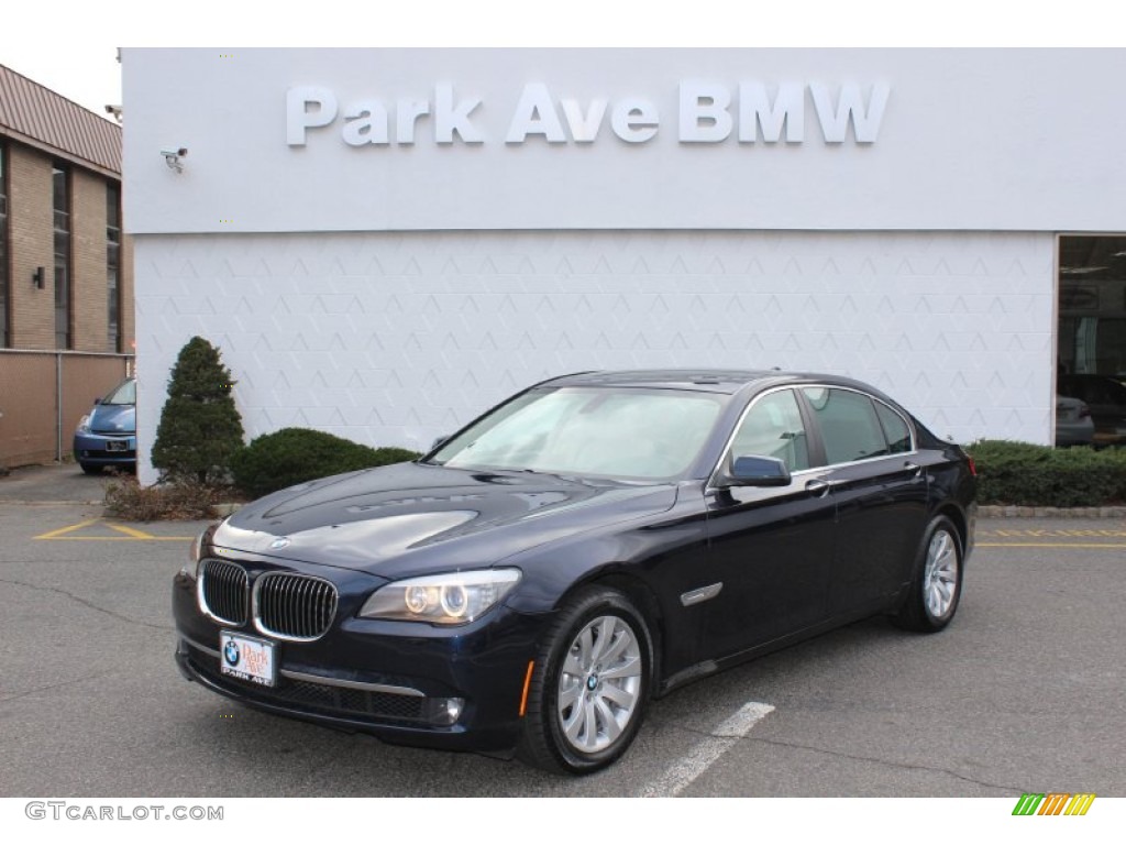 2011 7 Series 750Li Sedan - Imperial Blue Metallic / Oyster/Black photo #1