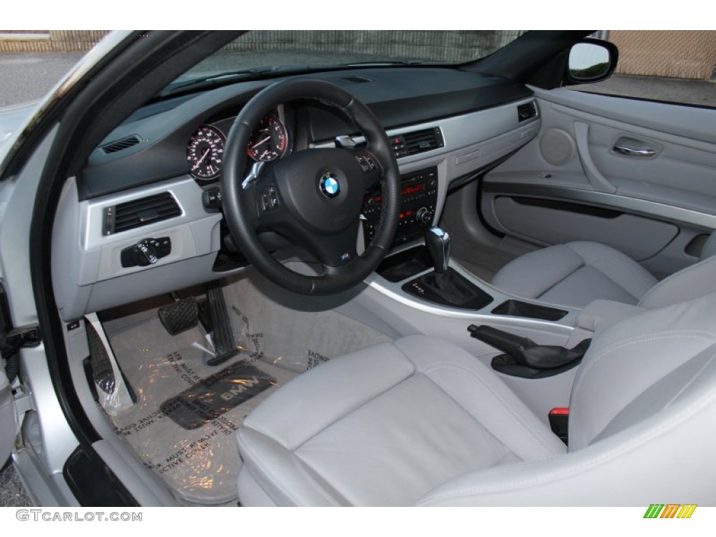 Gray Dakota Leather Interior 2010 BMW 3 Series 335i xDrive Coupe Photo #59887743