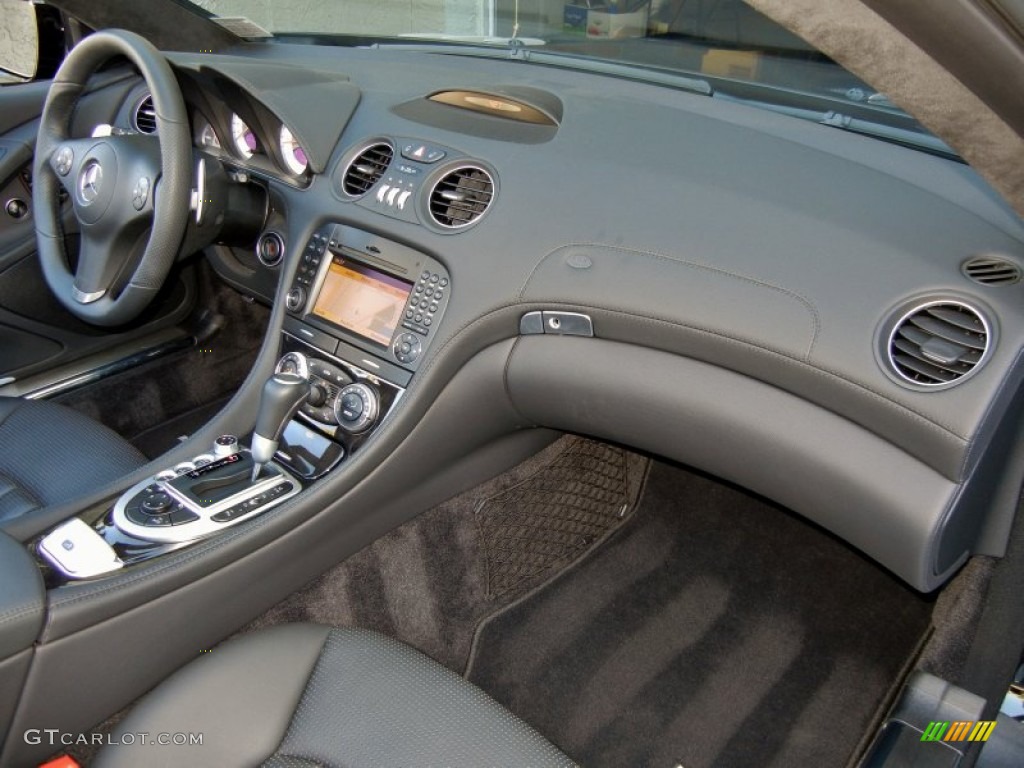 2009 Mercedes-Benz SL 63 AMG Roadster AMG Black Dashboard Photo #59887757