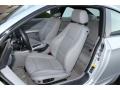 Gray Dakota Leather Front Seat Photo for 2010 BMW 3 Series #59887763