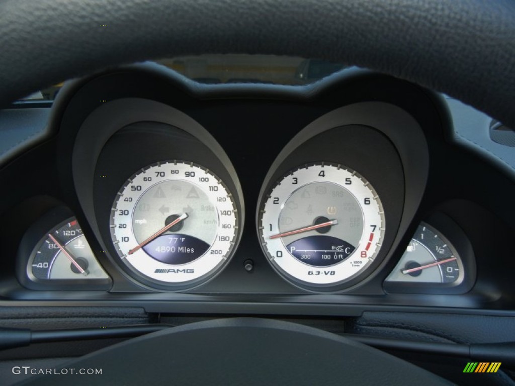2009 Mercedes-Benz SL 63 AMG Roadster Gauges Photo #59887784