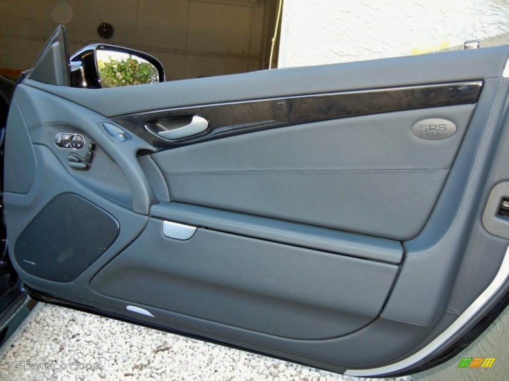 2009 Mercedes-Benz SL 63 AMG Roadster AMG Black Door Panel Photo #59887883