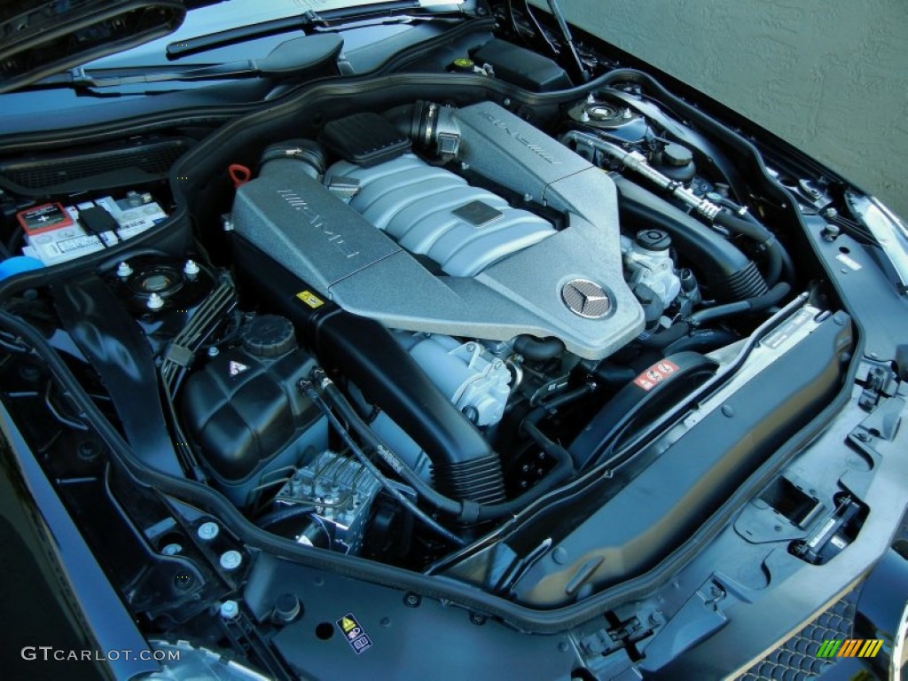 2009 Mercedes-Benz SL 63 AMG Roadster 6.3 Liter AMG DOHC 32-Valve VVT V8 Engine Photo #59887946