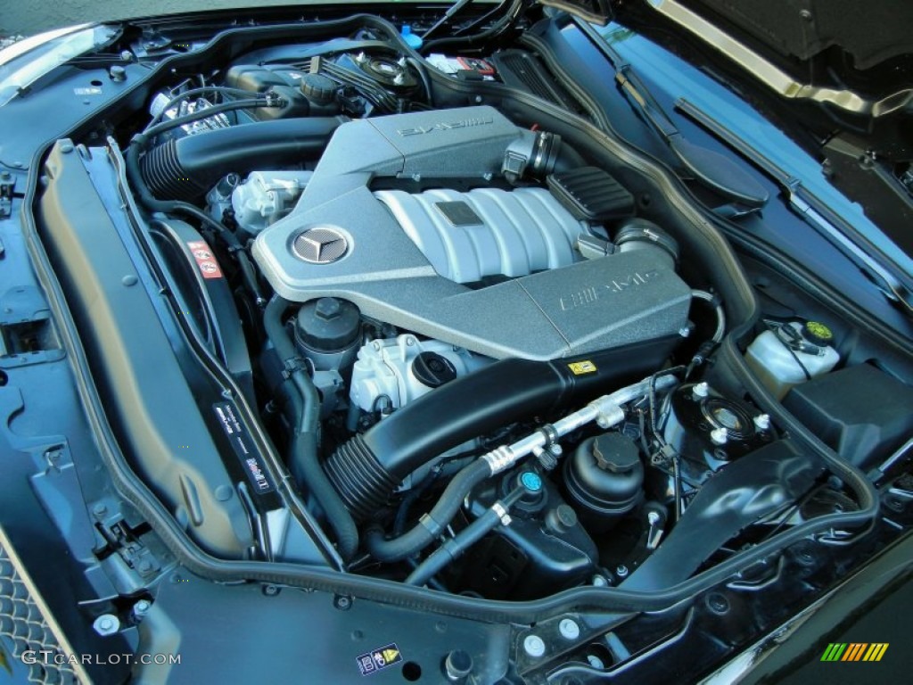 2009 Mercedes-Benz SL 63 AMG Roadster 6.3 Liter AMG DOHC 32-Valve VVT V8 Engine Photo #59887955