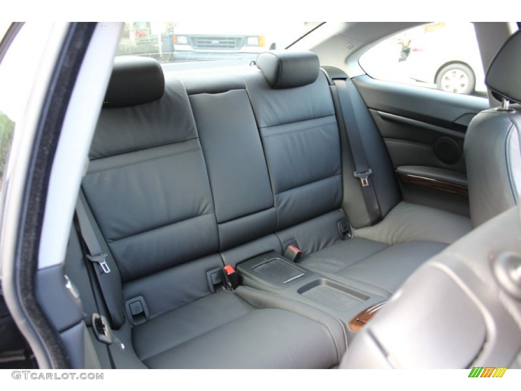 2009 3 Series 335xi Coupe - Black Sapphire Metallic / Black photo #23