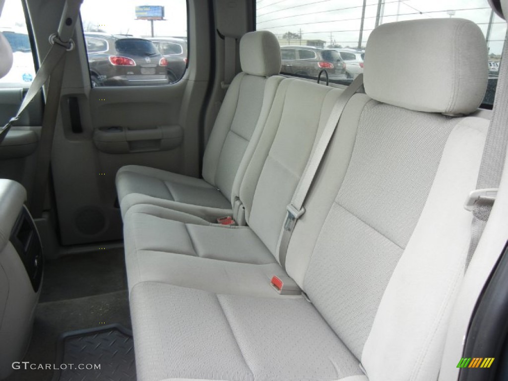 2007 GMC Sierra 1500 SLE Extended Cab 4x4 Rear Seat Photo #59889767