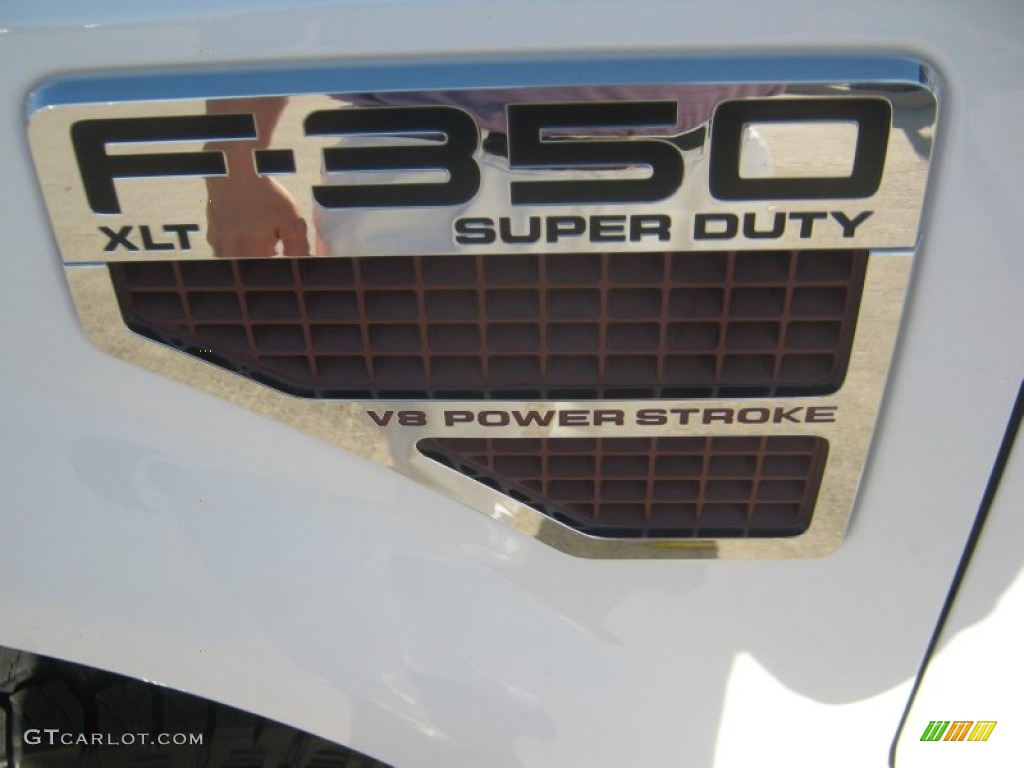 2008 Ford F350 Super Duty XLT Crew Cab 4x4 Chassis Marks and Logos Photo #59890125