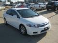 Taffeta White - Civic LX Sedan Photo No. 7