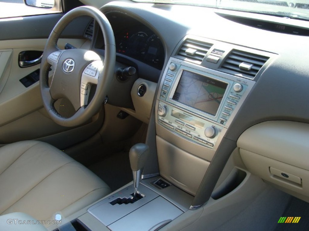 2008 Camry Hybrid - Desert Sand Mica / Bisque photo #16