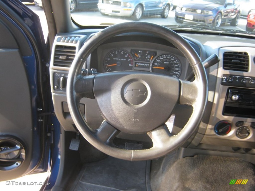 2006 Colorado Z71 Crew Cab 4x4 - Superior Blue Metallic / Very Dark Pewter photo #10