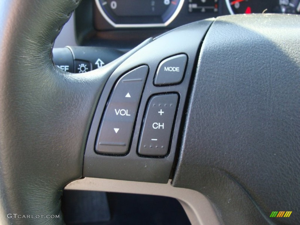 2007 CR-V EX-L 4WD - Royal Blue Pearl / Black photo #27