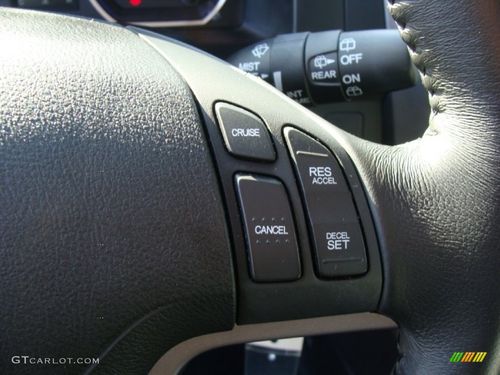 2007 CR-V EX-L 4WD - Royal Blue Pearl / Black photo #28