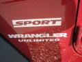 2012 Jeep Wrangler Unlimited Sport S 4x4 Marks and Logos