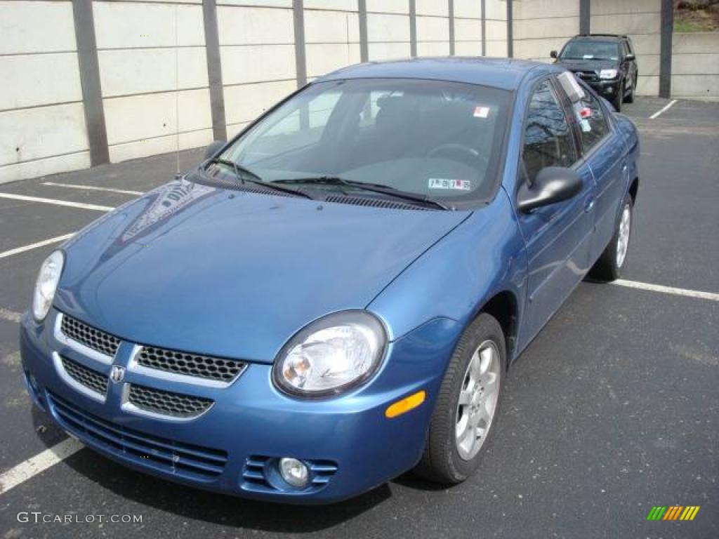 2003 Neon SXT - Atlantic Blue Pearl / Dark Slate Gray photo #8