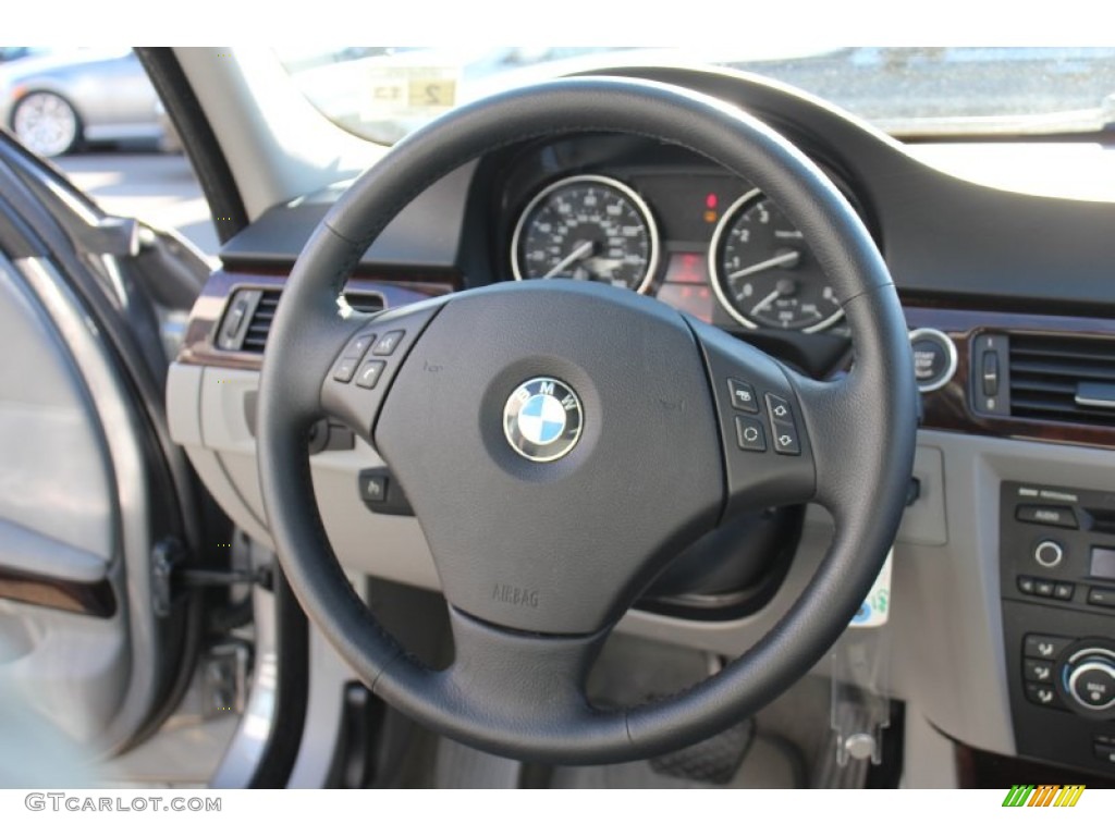 2009 3 Series 335xi Sedan - Space Grey Metallic / Grey photo #14