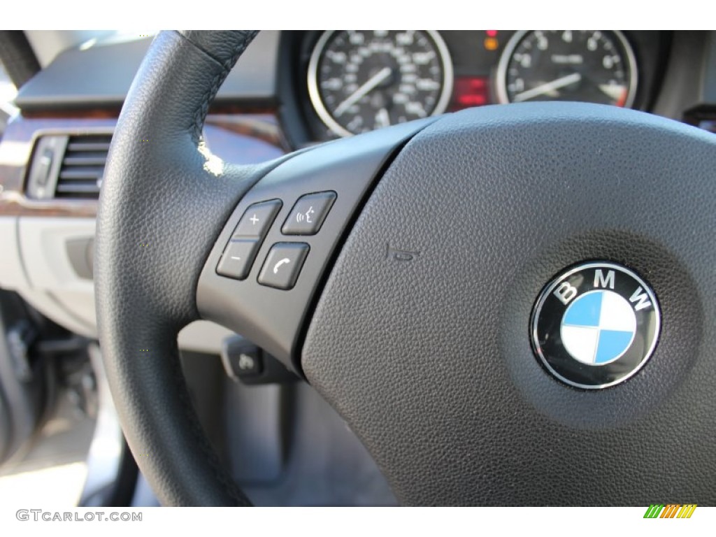 2009 3 Series 335xi Sedan - Space Grey Metallic / Grey photo #15