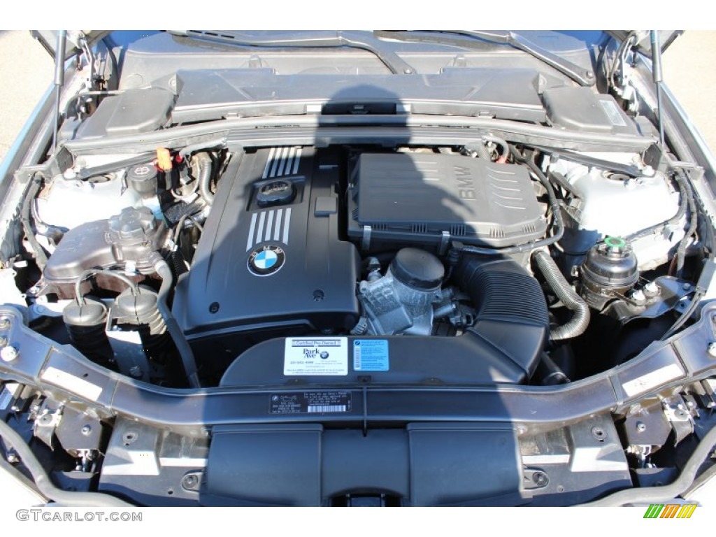 2009 3 Series 335xi Sedan - Space Grey Metallic / Grey photo #28
