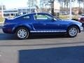 2005 Sonic Blue Metallic Ford Mustang V6 Deluxe Coupe  photo #2