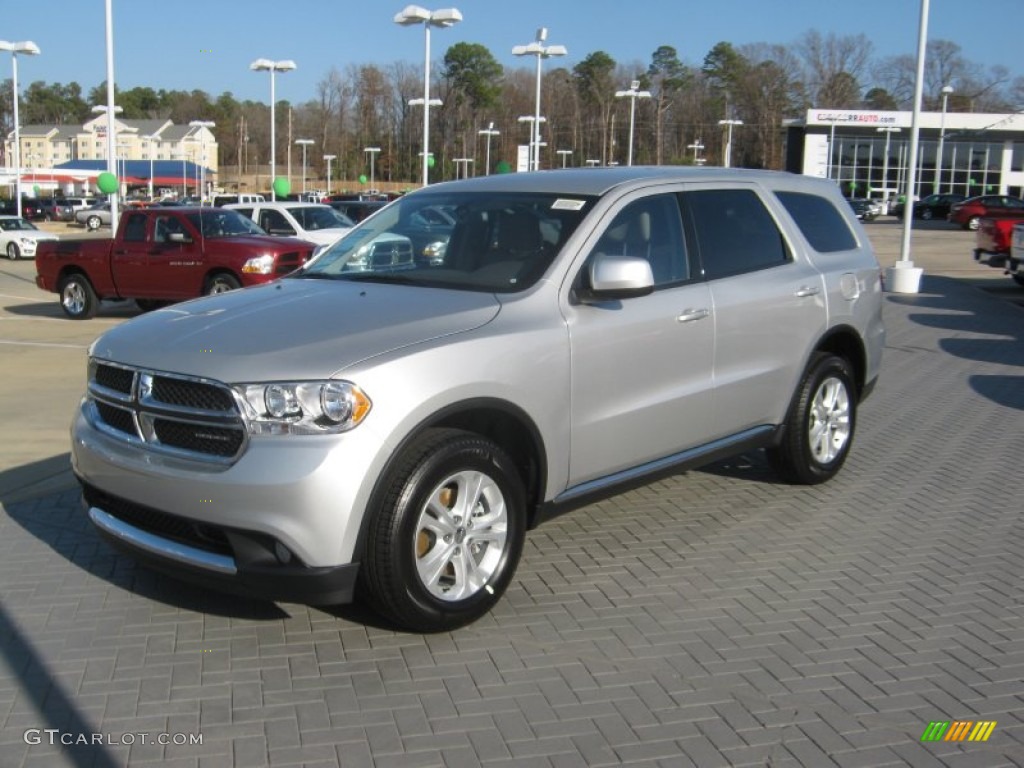 Bright Silver Metallic Dodge Durango