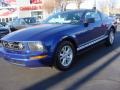 2005 Sonic Blue Metallic Ford Mustang V6 Deluxe Coupe  photo #6
