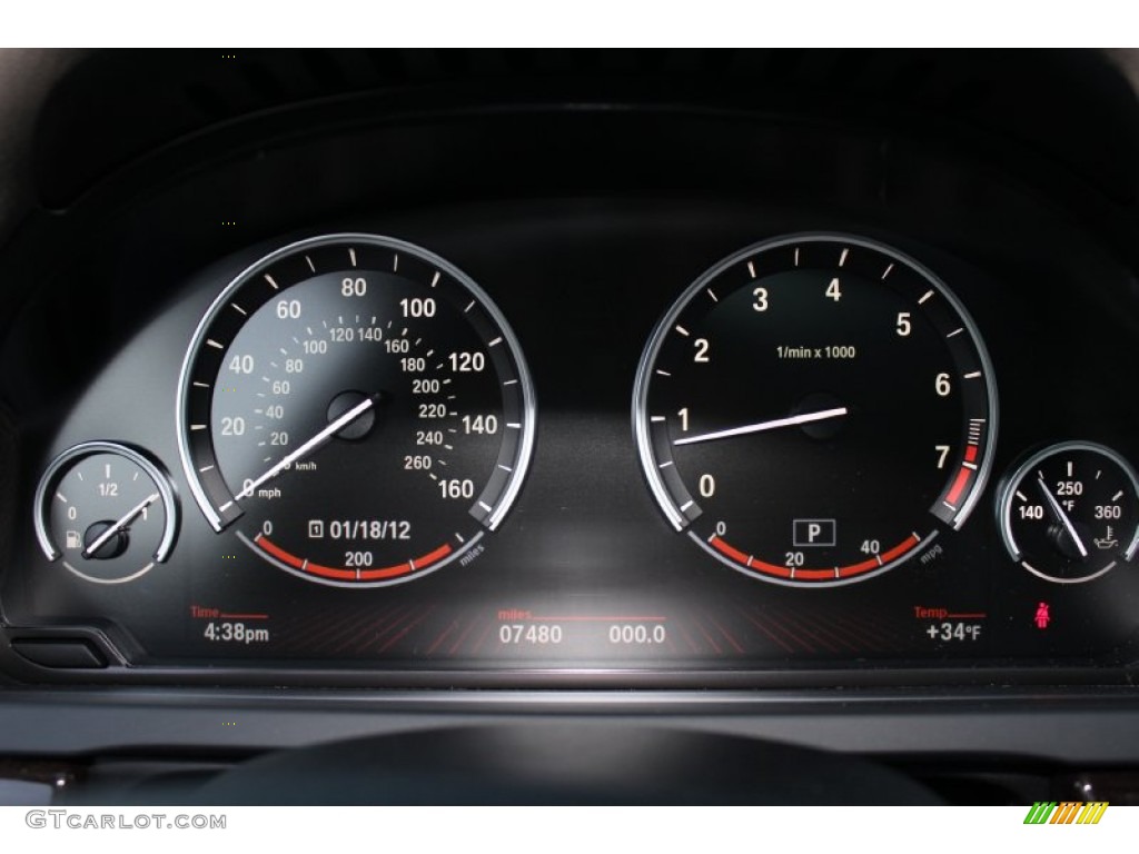 2009 BMW 7 Series 750i Sedan Gauges Photo #59894183