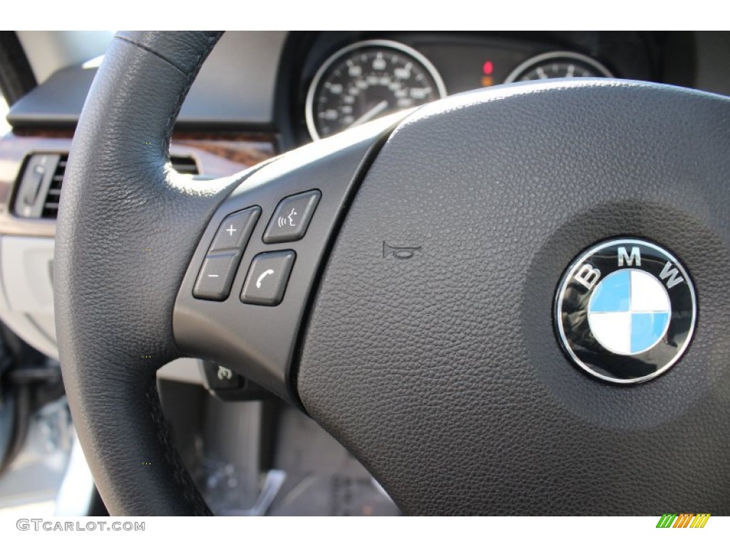 2009 3 Series 328xi Sedan - Blue Water Metallic / Grey photo #15