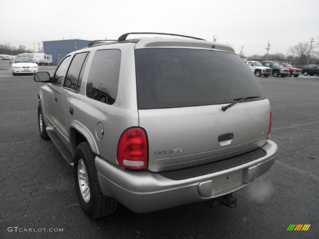 2001 Durango SLT 4x4 - Light Pewter Metallic / Dark Slate Gray photo #17