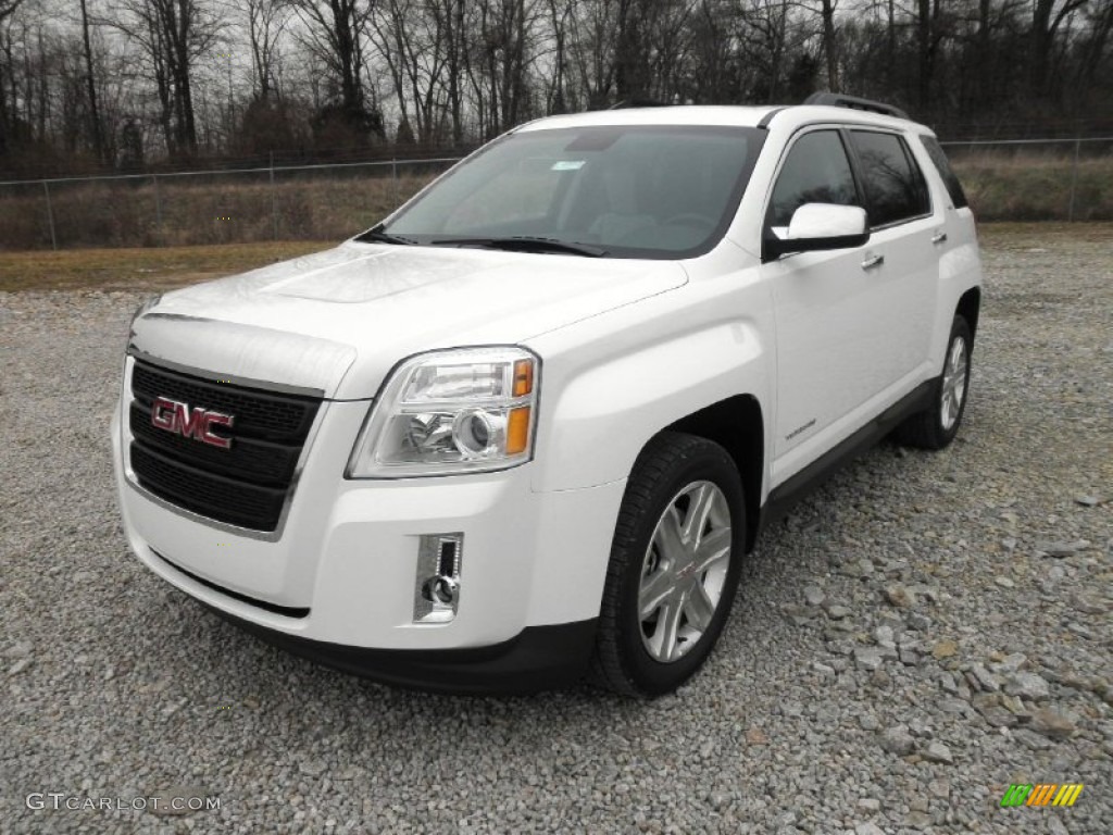Olympic White 2012 GMC Terrain SLT AWD Exterior Photo #59896730