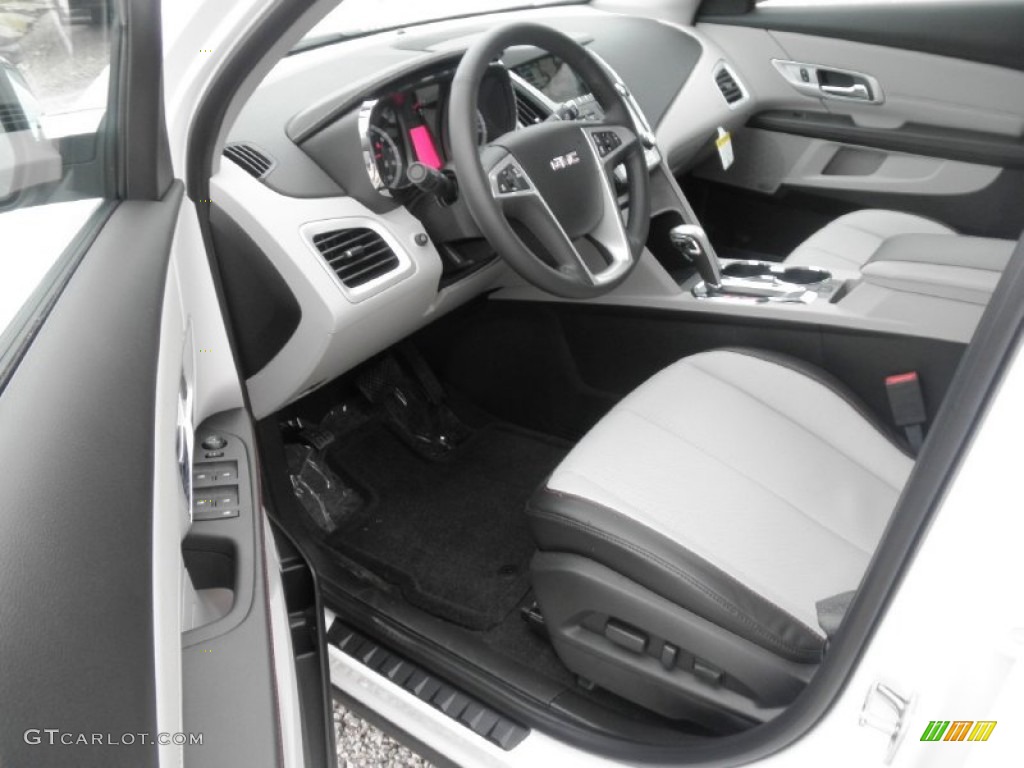 Light Titanium Interior 2012 GMC Terrain SLT AWD Photo #59896745