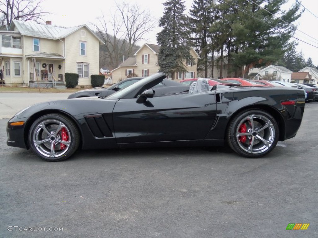 Carbon Flash Metallic 2012 Chevrolet Corvette Centennial Edition Grand Sport Convertible Exterior Photo #59897264