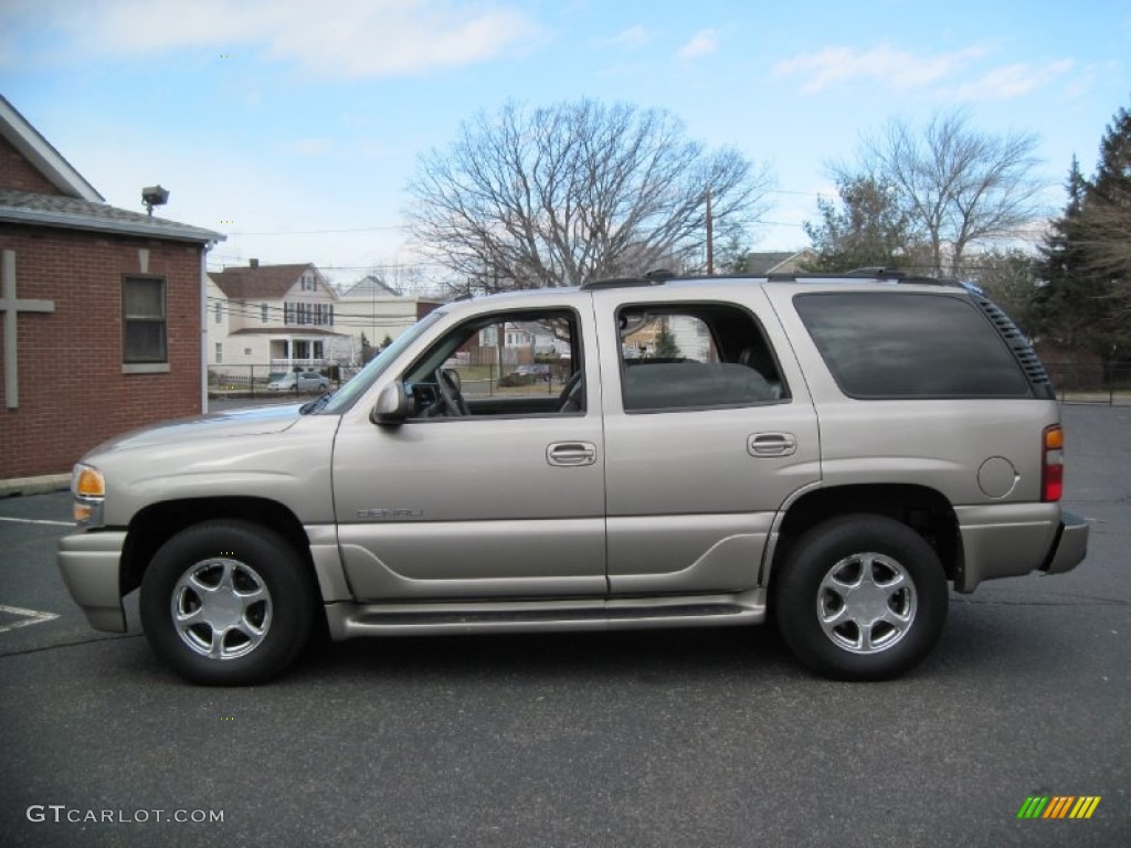 Pewter Metallic 2002 GMC Yukon Denali AWD Exterior Photo #59897855