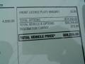 2012 Chevrolet Corvette Centennial Edition Grand Sport Coupe Window Sticker
