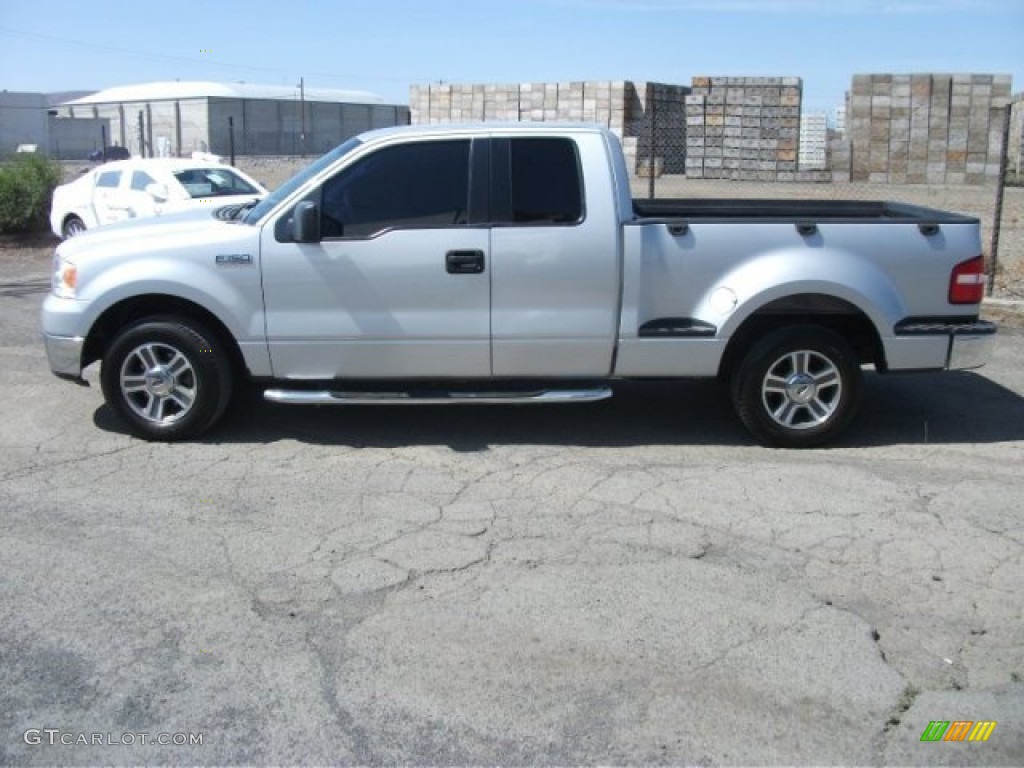 2006 F150 STX SuperCab - Silver Metallic / Medium Flint photo #3