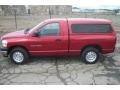 2006 Inferno Red Crystal Pearl Dodge Ram 1500 SLT Regular Cab  photo #3