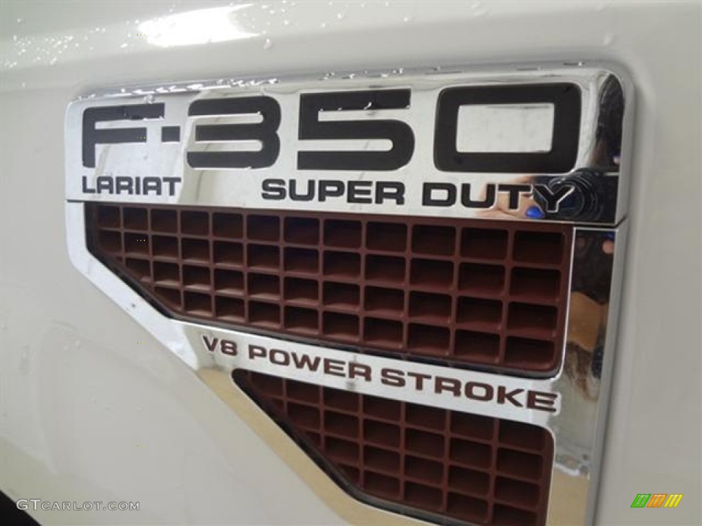 2009 Ford F350 Super Duty Lariat Crew Cab 4x4 Dually Marks and Logos Photo #59899868