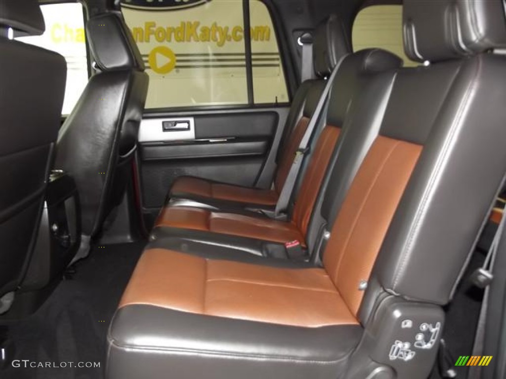 Charcoal Black/Caramel Interior 2007 Ford Expedition EL Limited Photo #59900366