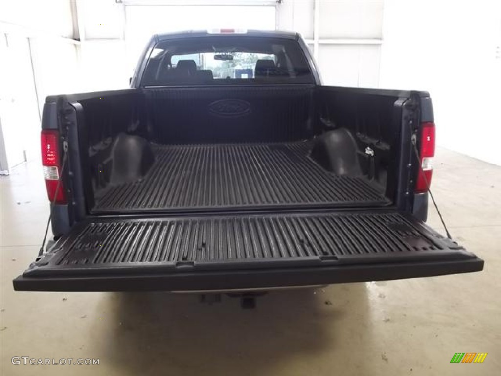 2006 F150 Lariat SuperCab - Medium Wedgewood Blue Metallic / Tan photo #8