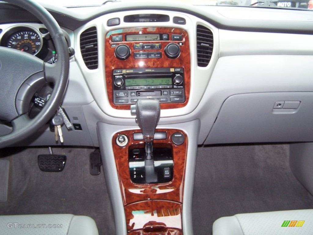 2004 Highlander Limited V6 - Super White / Ash photo #8