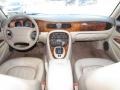 2002 Jaguar XJ Oatmeal Interior Dashboard Photo