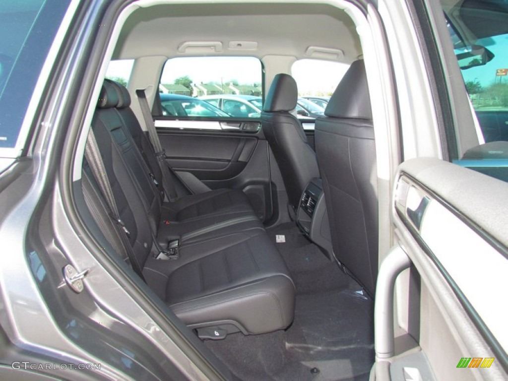 Black Anthracite Interior 2012 Volkswagen Touareg VR6 FSI Sport 4XMotion Photo #59902250