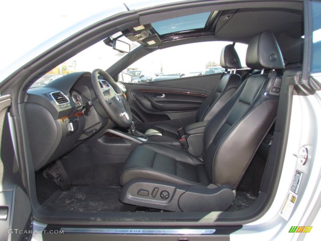 Titan Black Interior 2012 Volkswagen Eos Lux Photo #59902570