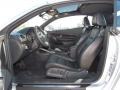 2012 Volkswagen Eos Titan Black Interior Front Seat Photo